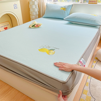 91家纺网 家纺一手货源 找家纺 （总）鑫钰 2023新款凉感豆豆冰丝凉席