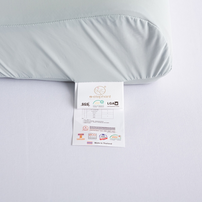 91家纺网 家纺一手货源 找家纺 萌番宝 2023新款冰丝乳胶枕 水墨灰