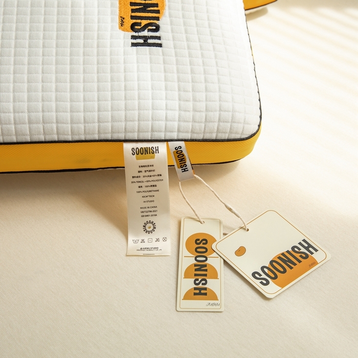 91家纺网 家纺一手货源 找家纺 觉物 SOON生物基记忆枕 SN生物基豆本枕中高枕