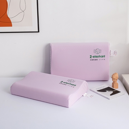 91家纺网 家纺一手货源 找家纺 萌番宝 2023新款冰丝乳胶枕 魅力紫