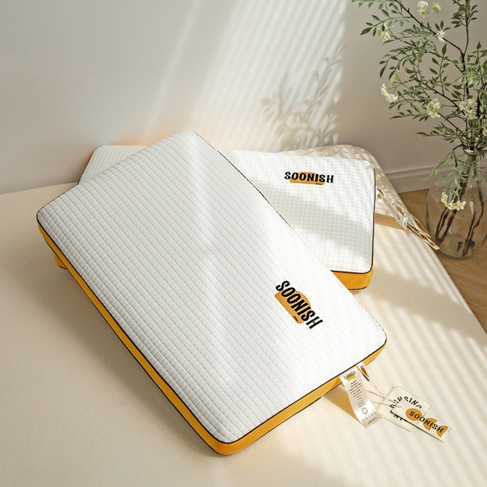 91家纺网 家纺一手货源 找家纺 觉物 SOON生物基记忆枕 SN生物基豆本枕中高枕