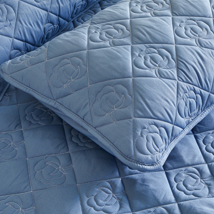 91家纺网 家纺一手货源 找家纺 梦舒羽 2025新款水洗棉麻单人夹棉枕头套大豆纤维双人枕套 宾利兰