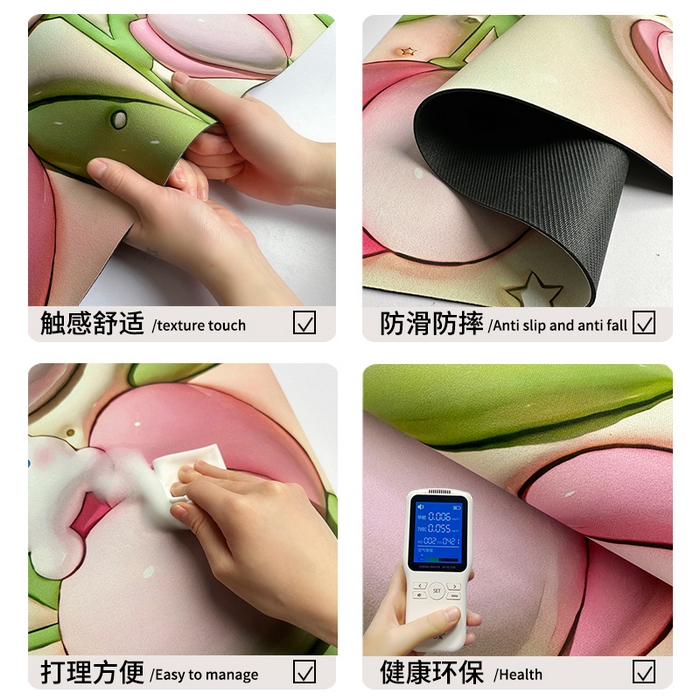 91家纺网 家纺一手货源 找家纺 卡初 2023新款膨胀硅藻泥系列地垫风格1 膨胀气泡-洗手手