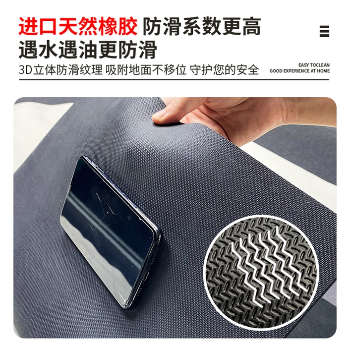 91家纺网 家纺一手货源 找家纺 卡初 2023新款膨胀硅藻泥系列地垫风格1 膨胀气泡-洗手手