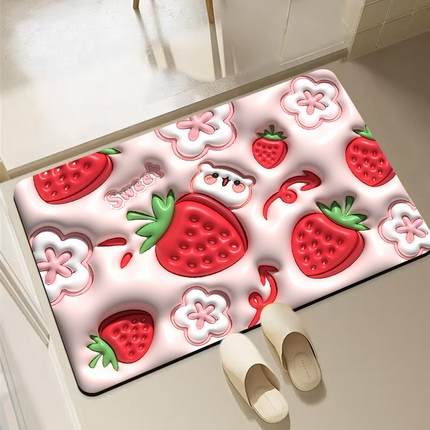 91家纺网 家纺一手货源 找家纺 （总）卡初 2023新款膨胀硅藻泥系列地垫风格1