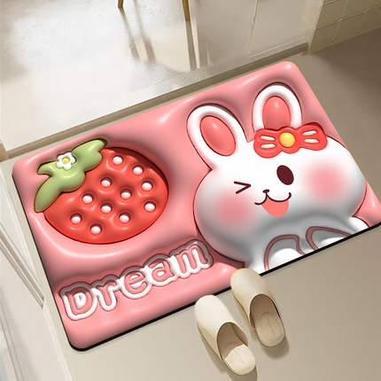 91家纺网 家纺一手货源 找家纺 （总）卡初 2023新款膨胀硅藻泥系列地垫风格1