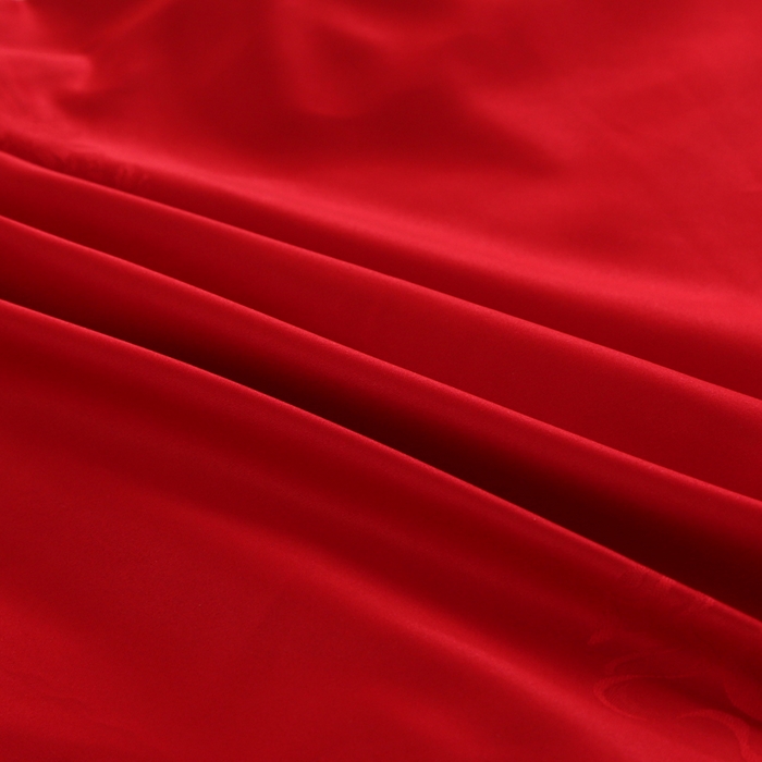 91家纺网 家纺一手货源 找家纺 锦绣万家 2023新款仿丝棉提花盛世爱恋枕套 大红枕