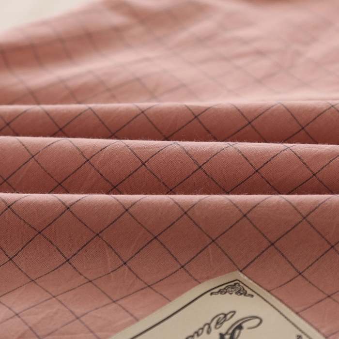 91家纺网 家纺一手货源 找家纺 （总）锦绣万家 2023新款色织水洗棉格子枕套