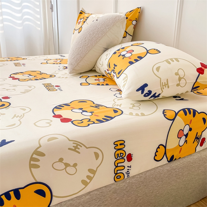 91家纺网 家纺一手货源 找家纺 莎臣豹 2025新款植物羊绒单品枕套 开心虎