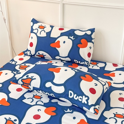 莎臣豹 新款植物羊绒单品枕套 小萌鸭