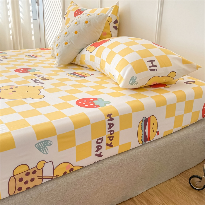 91家纺网 家纺一手货源 找家纺 莎臣豹 2025新款植物羊绒单品枕套 维维熊