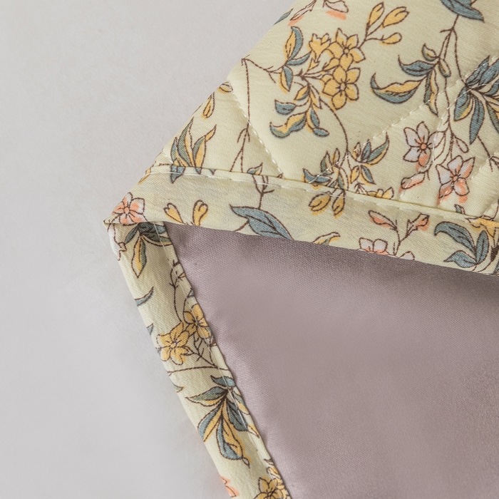 91家纺网 家纺一手货源 找家纺 梦舒羽  2025新款水洗棉麻单人夹棉枕头套大豆纤维双人枕套 繁花