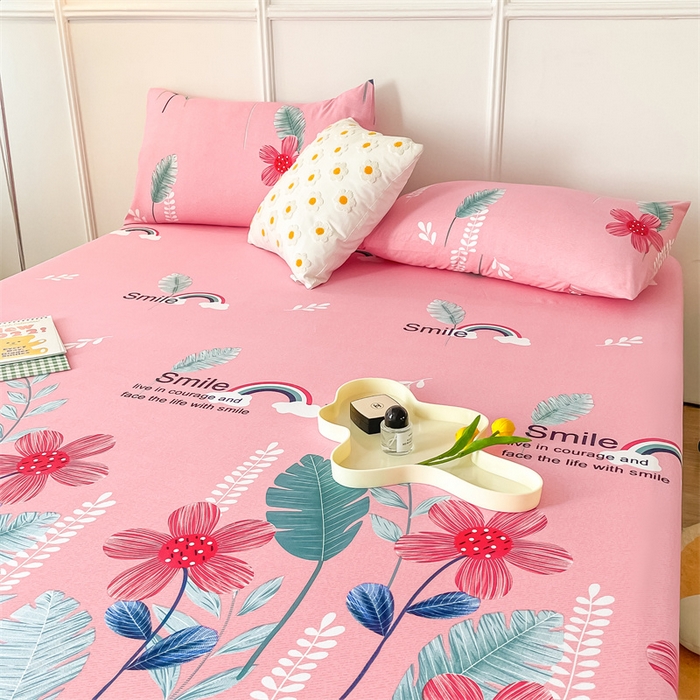 91家纺网 家纺一手货源 找家纺 莎臣豹 新款植物羊绒单品枕套 夏花之风