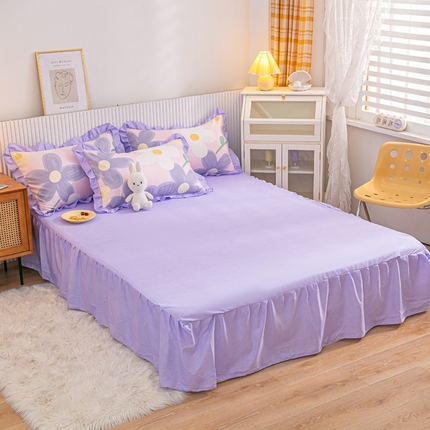 91家纺网 家纺一手货源 找家纺 （总）莎臣豹2025新款水洗磨毛活性印花植物羊绒单床裙