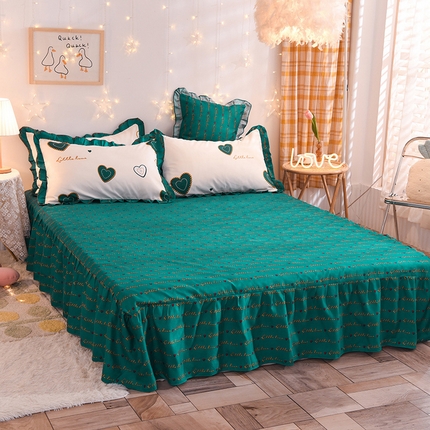 91家纺网 家纺一手货源 找家纺 （总）莎臣豹2025新款水洗磨毛活性印花植物羊绒单床裙