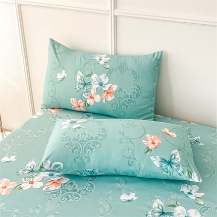 莎臣豹 2025新款植物羊绒单品枕套 锦蝶梦