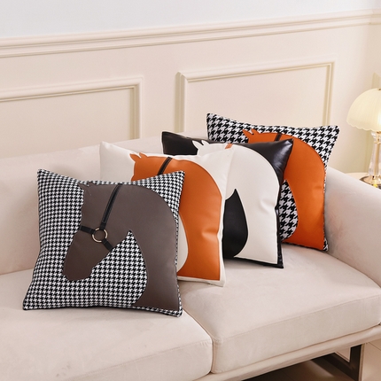 91家纺网 家纺一手货源 找家纺 恋佳居 2023新款抱枕套系列 马头