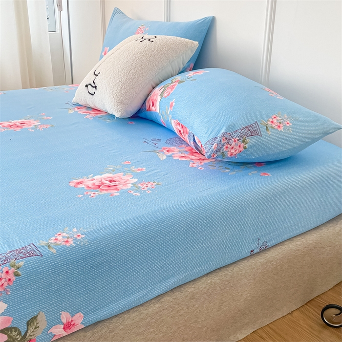 91家纺网 家纺一手货源 找家纺 莎臣豹 2025新款植物羊绒单品枕套 精致花宴