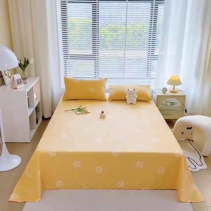 芃成家纺 2023新款全棉13070单床单 小黄花