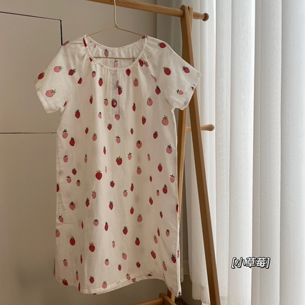 91家纺网 家纺一手货源 找家纺 （总）源启生活 2023新款夏季双层纱睡裙