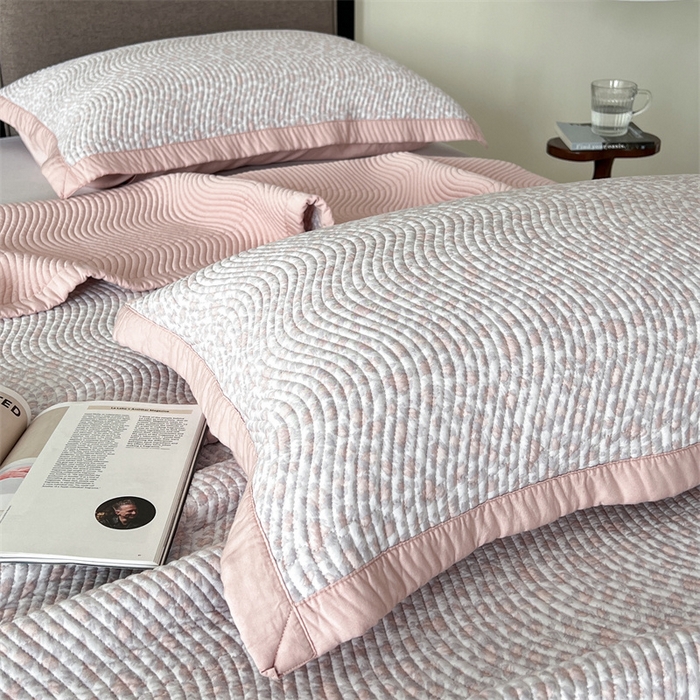 91家纺网 家纺一手货源 找家纺 （总）汇庭 2023新款雅丝床盖三件套