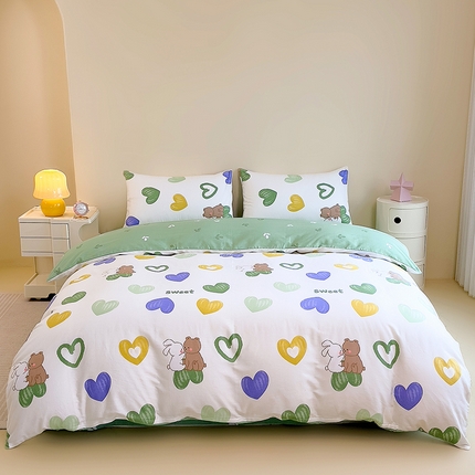 91家纺网 家纺一手货源 找家纺 （总）芃成家纺2023新款全棉13070四件套