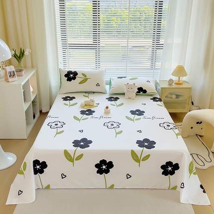 芃成家纺 2023新款全棉13070单床单 花恋