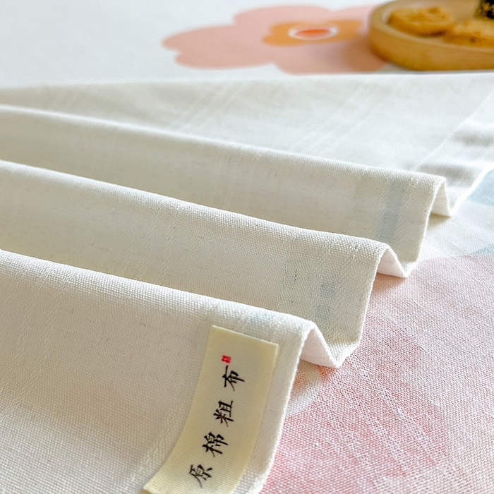 91家纺网 家纺一手货源 找家纺 芃成家纺 2023新款全棉老粗布床单 初夏