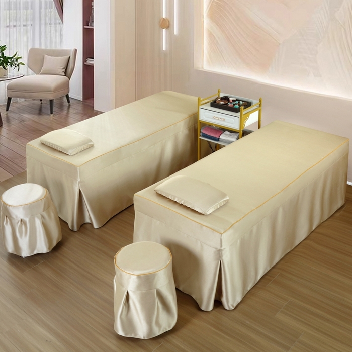 91家纺网 家纺一手货源 找家纺 （总）莉人坊 2023新款贵妃缎按摩床床罩系列