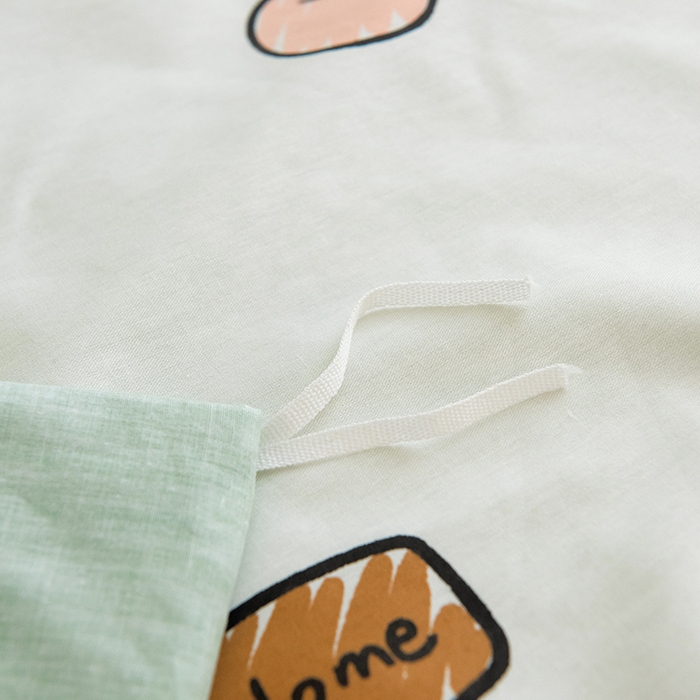 91家纺网 家纺一手货源 找家纺 芃成家纺2023新款全棉13070四件套 动物世界