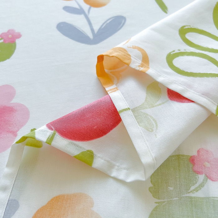 91家纺网 家纺一手货源 找家纺 芃成家纺 2023新款全棉13070单床单 小园丁