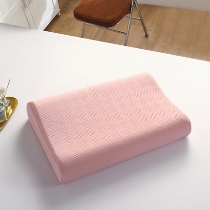 佳梦达 2023新款全棉空气层记忆棉乳胶枕头枕芯（系列二）-记忆棉 40*60cm/只粉色