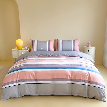 芃成家纺 2023新款全棉13070四件套 时尚之约