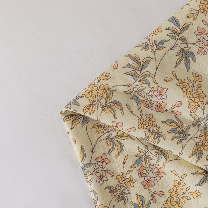 91家纺网 家纺一手货源 找家纺 梦舒羽 2025新款水洗棉麻单人枕头套亲肤双人枕套 繁花