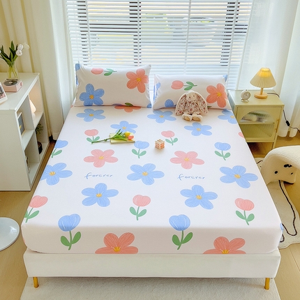 芃成家纺 2023新款全棉13070单床笠 花满庭