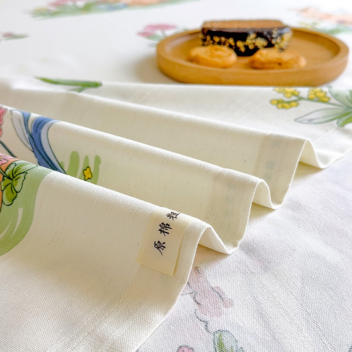 91家纺网 家纺一手货源 找家纺 芃成家纺 2023新款全棉老粗布床单 兔先生