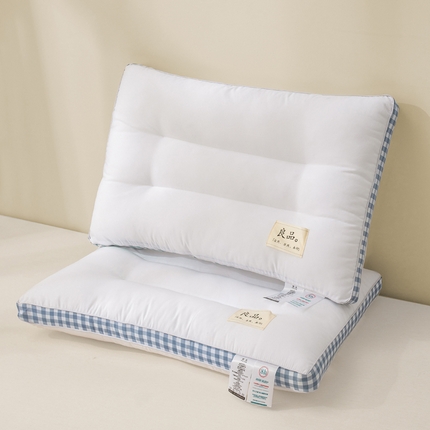 贵夫人 2023新款良品分区舒睡枕枕芯枕头 白色