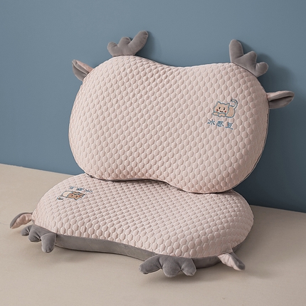 贵夫人 2023新款猫猫豆豆枕枕芯枕头 萌粉