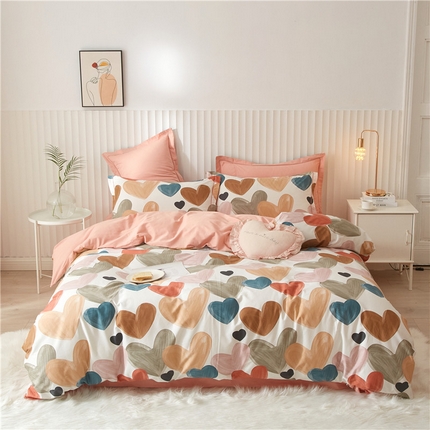 91家纺网 家纺一手货源 找家纺 （总）沐白家居 2023全棉13376全棉印花四件套