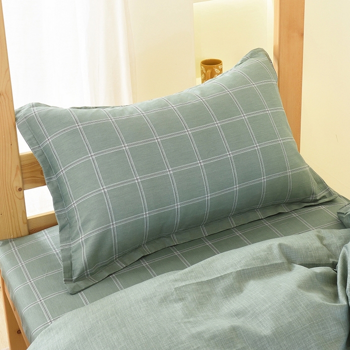 91家纺网 家纺一手货源 找家纺 朵希曼 2026新款全棉学生三件套 华夫格