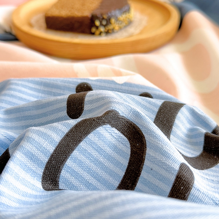 91家纺网 家纺一手货源 找家纺 芃成家纺 2023新款全棉老粗布床笠 爱丽丝 蓝