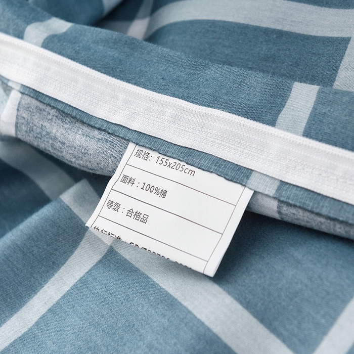 91家纺网 家纺一手货源 找家纺 朵希曼 2026新款全棉学生三件套 摩卡