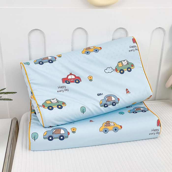 91家纺网 家纺一手货源 找家纺 良佐生活  2023新款A类60支全棉贡缎乳胶枕枕套 汽车达人