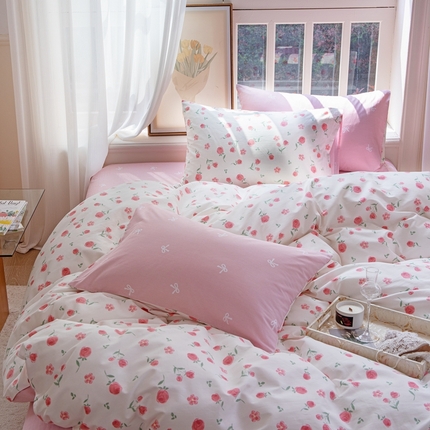 时年 2023新款全棉优选系列-相机风格 玫瑰花园