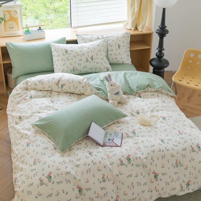 91家纺网 家纺一手货源 找家纺 时年 2023新款全棉优选系列-相机风格 田园假日