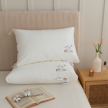 91家纺网 家纺一手货源 找家纺 （总）拾光枕芯 2023新款全棉A类60s日式生活原棉超柔枕