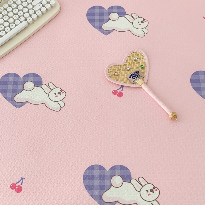 91家纺网 家纺一手货源 找家纺 昔可 2023新款凉感海洋丝针织软席三件套 紫爱心兔