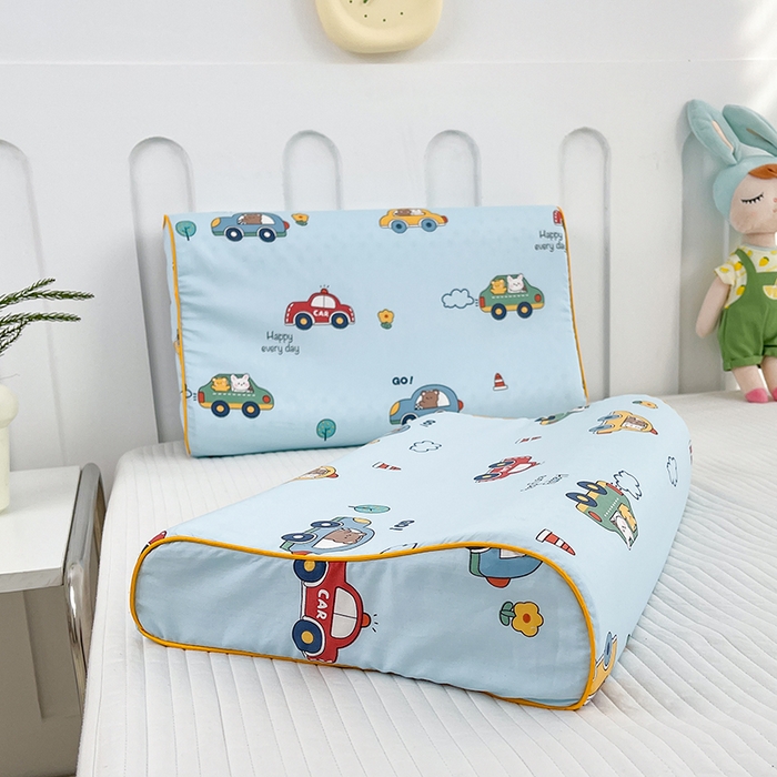 91家纺网 家纺一手货源 找家纺 良佐生活  2023新款A类60支全棉贡缎乳胶枕枕套 汽车达人