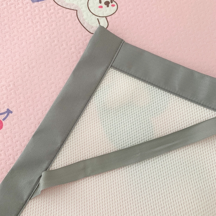 91家纺网 家纺一手货源 找家纺 昔可 2023新款凉感海洋丝针织软席三件套 紫爱心兔