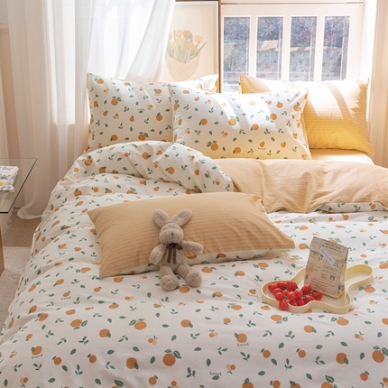 时年 2023新款全棉优选系列-相机风格 桔子酱